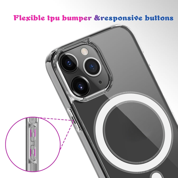 Custodia trasparente Magsafe per iPhone 14 in PC e TPU