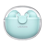 USAMS BU12 TWS Half In-Ear Bluetooth 5.1 Auricolari wireless, USAMS BU12