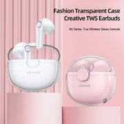 USAMS BU12 TWS Half In-Ear Bluetooth 5.1 Auricolari wireless, USAMS BU12