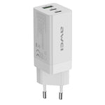 awei PD9 65W GaN Caricabatteria da viaggio a ricarica rapida, spina europea