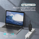 awei PD9 65W GaN Caricabatteria da viaggio a ricarica rapida, spina europea