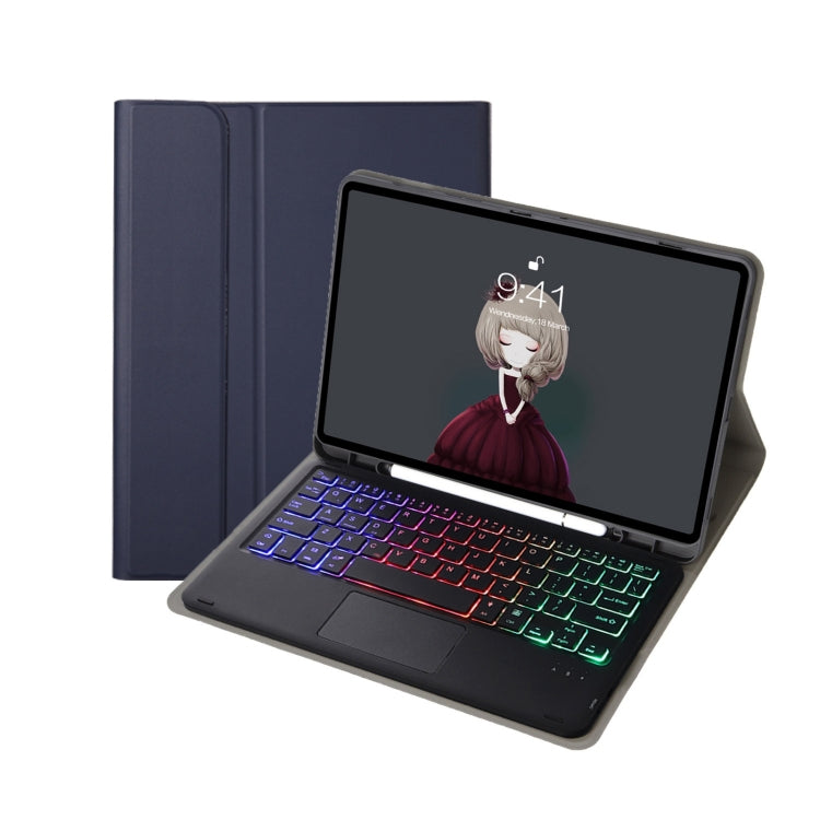 Custodia tablet in pelle con tastiera Bluetooth per iPad