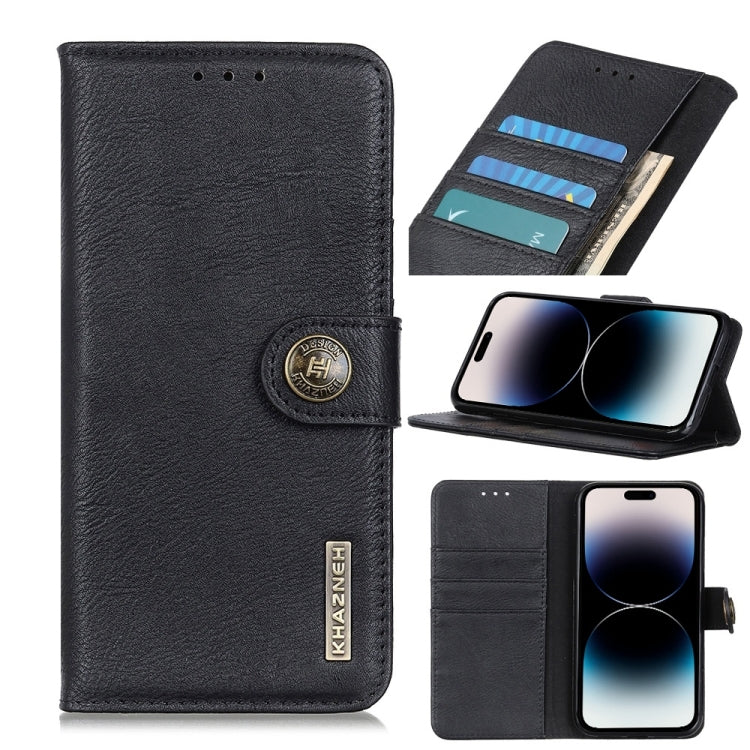 Custodia portafoglio in pelle con slot carte per iPhone 14 Pro