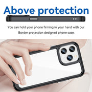 Custodia per telefono in acrilico + TPU serie colorata, For iPhone 14 Plus