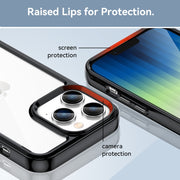 Custodia per telefono in acrilico + TPU serie colorata, For iPhone 14 Plus