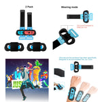 Set accessori sportivi 10 in 1 per Nintendo Switch
