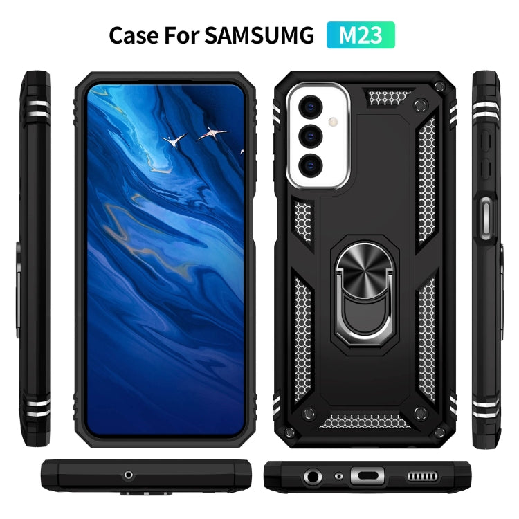 Custodia per telefono antiurto in TPU + supporto per PC, For Samsung Galaxy M23