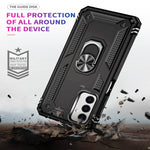 Custodia per telefono antiurto in TPU + supporto per PC, For Samsung Galaxy M23