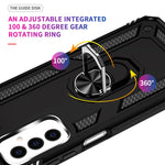 Custodia per telefono antiurto in TPU + supporto per PC, For Samsung Galaxy M23