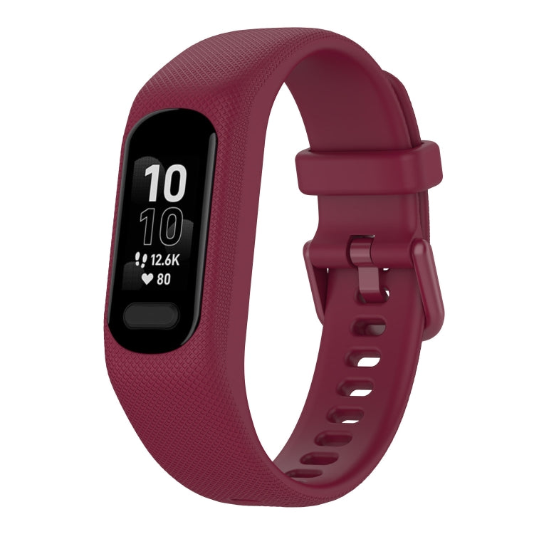 Cinturino in silicone tinta unita, For Garmin Smart 5