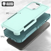 Custodia per telefono PC + TPU, For iPhone 13 Pro Max, For iPhone 13 Pro, For iPhone 13