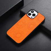 Custodia per telefono antiurto PU + TPU + PC modello girasole, For iPhone 13 Pro Max, For Motorola Razr 5G, For Huawei P50 Pocket