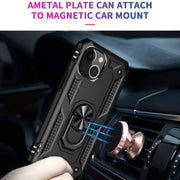 Custodia per telefono con supporto per anello in TPU + PC antiurto, For iPhone 14, For iPhone 14 Plus, For iPhone 14 Pro, For iPhone 14 Pro Max