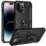 Custodia TPU e PC con supporto ad anello per iPhone 14
