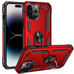 Custodia TPU e PC con supporto ad anello per iPhone 14