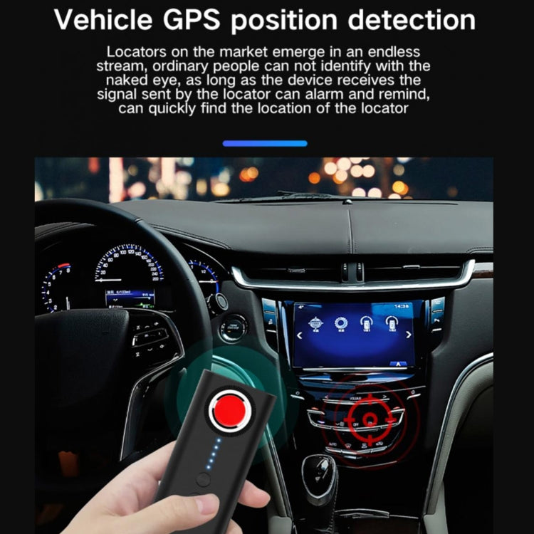 Rilevatore T1 per telecamere e GPS con allarme vibrazione
