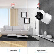 YT51 1920x1080 Telecamera wireless domestica, supporto visione notturna a infrarossi / interfono vocale, US Plug, without Temperature