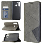 Custodia portafoglio in pelle per Galaxy A21 con slot carte