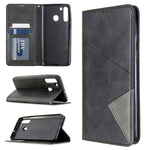 Custodia portafoglio in pelle per Galaxy A21 con slot carte