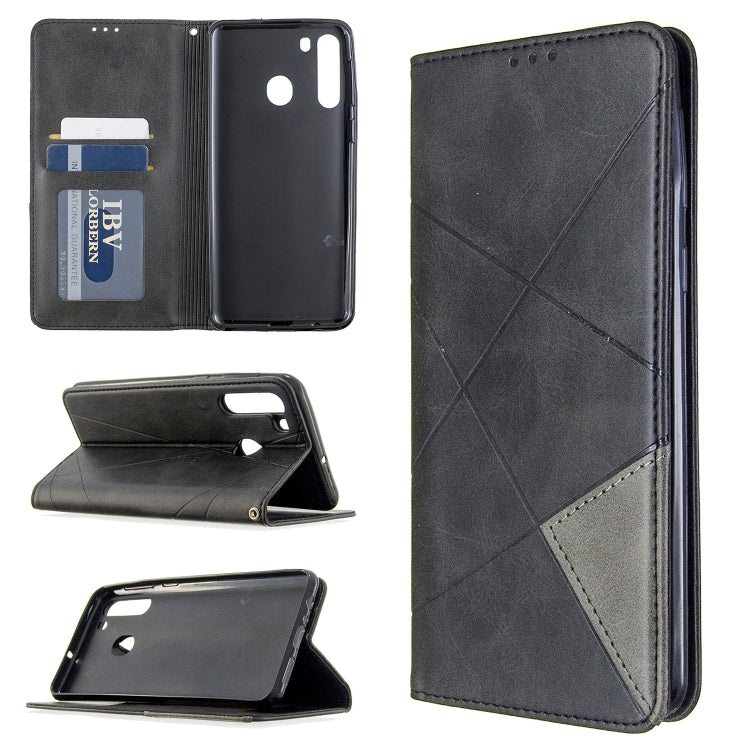 Custodia portafoglio in pelle per Galaxy A21 con slot carte