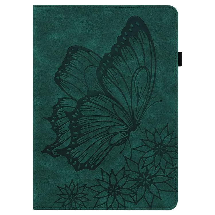 Custodia per tablet in pelle con grande farfalla goffrata, For iPad 10.2 2020 / Air 2019, For iPad Air 2 / 9.7 2018&2017, For iPad mini 2024 / mini 6, For iPad mini 2019 / 4 / 3 / 2 / 1