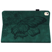 Custodia per tablet in pelle con grande farfalla goffrata, For iPad 10.2 2020 / Air 2019, For iPad Air 2 / 9.7 2018&2017, For iPad mini 2024 / mini 6, For iPad mini 2019 / 4 / 3 / 2 / 1