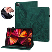 Custodia per tablet in pelle con grande farfalla goffrata, For iPad Pro 11 2022 / 2021&2020 / Air 2020 / 11 2024