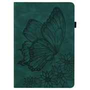 Custodia per tablet in pelle con grande farfalla goffrata, For iPad Pro 11 2022 / 2021&2020 / Air 2020 / 11 2024