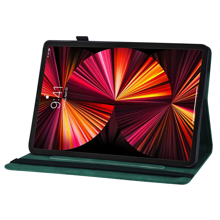 Custodia in pelle con farfalla goffrata per iPad 11