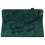 Custodia in pelle con farfalla goffrata per iPad 11