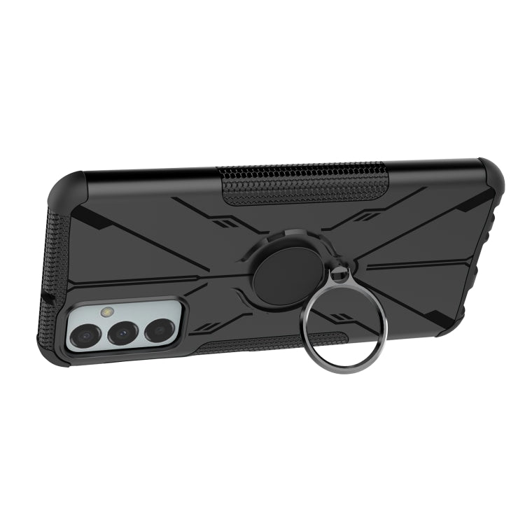 Armor Bear Custodia antiurto per PC + TPU con anello, For Motorola Moto G22, For Samsung Galaxy F23 / M23 5G, For Xiaomi Redmi 10C 4G, For Xiaomi Redmi Note 11E 5G