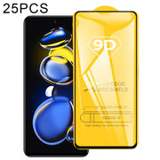 25 PCS 9D Pellicola in vetro temperato per schermo completamente colla per Xiaomi Redmi Note 11T Pro/11T Pro+/11T Pro+ Astro Boy Edizione limitata, For Xiaomi Redmi Note 11T Pro/11T Pro+/11T Pro+ Astro Boy Limited Edition/Poco X4 GT(25 PCS)