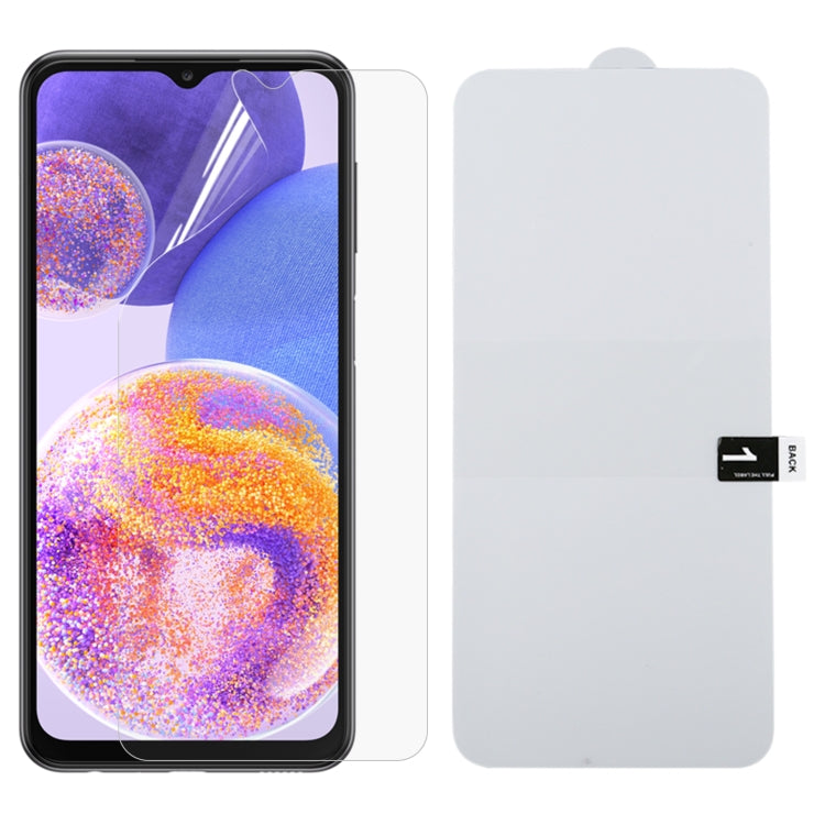 Full Screen Protector Pellicola idrogel antideflagrante, For Samsung Galaxy A13 / A23 5G (1 PC), For Samsung Galaxy A23 (1 PC), For Samsung Galaxy A73 (1 PC), For Xiaomi Redmi Note 11T Pro/11T Pro+ (1 PC)