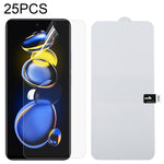 25 PCS Full Screen Protector Pellicola idrogel antideflagrante, For Samsung Galaxy A13 / A23 5G (25 PCS), For Samsung Galaxy A23 (25 PCS), For Samsung Galaxy A73 (25 PCS), For Xiaomi Redmi Note 11T Pro/11T Pro+ (25 PCS)