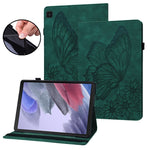Custodia per tablet in pelle goffrata con farfalla grande, For Samsung Galaxy Tab A7 Lite T220/T225, For Samsung Galaxy Tab A8, For Samsung Galaxy Tab A 8.0 2019 T290/T295, For Samsung Galaxy Tab S6 Lite P610