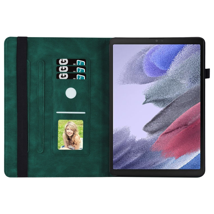 Custodia per tablet in pelle goffrata con farfalla grande, For Samsung Galaxy Tab A7 Lite T220/T225, For Samsung Galaxy Tab A8, For Samsung Galaxy Tab A 8.0 2019 T290/T295, For Samsung Galaxy Tab S6 Lite P610