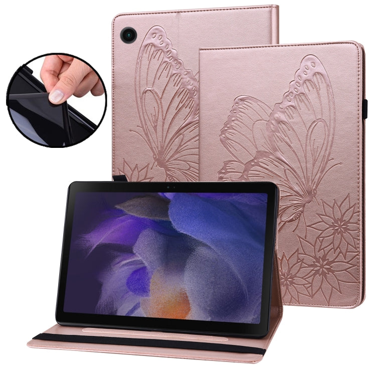 Custodia per tablet in pelle goffrata con farfalla grande, For Samsung Galaxy Tab A7 Lite T220/T225, For Samsung Galaxy Tab A8, For Samsung Galaxy Tab A 8.0 2019 T290/T295, For Samsung Galaxy Tab S6 Lite P610