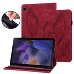 Custodia per tablet in pelle goffrata con farfalla grande, For Samsung Galaxy Tab A7 Lite T220/T225, For Samsung Galaxy Tab A8, For Samsung Galaxy Tab A 8.0 2019 T290/T295, For Samsung Galaxy Tab S6 Lite P610