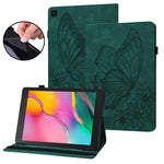 Custodia per tablet in pelle goffrata con farfalla grande, For Samsung Galaxy Tab A7 Lite T220/T225, For Samsung Galaxy Tab A8, For Samsung Galaxy Tab A 8.0 2019 T290/T295, For Samsung Galaxy Tab S6 Lite P610