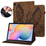 Custodia per tablet in pelle goffrata con farfalla grande, For Samsung Galaxy Tab A7 Lite T220/T225, For Samsung Galaxy Tab A8, For Samsung Galaxy Tab A 8.0 2019 T290/T295, For Samsung Galaxy Tab S6 Lite P610
