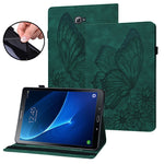 Custodia per tablet in pelle goffrata con farfalla grande, For Samsung Galaxy Tab S7 T870, For Samsung Galaxy Tab S8, For Samsung Galaxy Tab S5e T720/T725, For Samsung Galaxy Tab A 10.1 2016 T580/T585