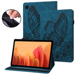 Custodia per tablet in pelle goffrata con farfalla grande, For Samsung Galaxy Tab A7 T500, For Samsung Galaxy Tab S2 9.7 T810/T815