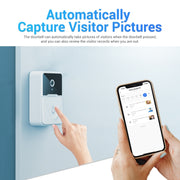 Supporto per videocamera per campanello intelligente X3 APP mobile e archiviazione vocale bidirezionale e cloud