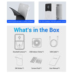 Videocamera per campanello smart X3 con app mobile e cloud