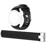 Cinturino in silicone per orologio subacqueo con cinturino di estensione, For Sunnto D4 / D4i Novo