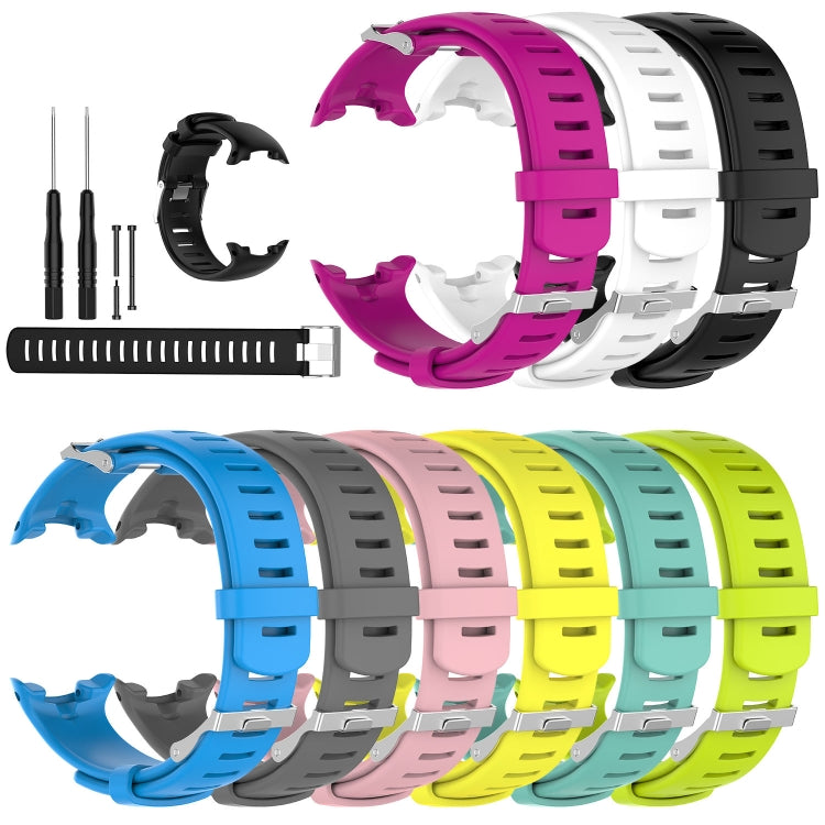 Cinturino in silicone per orologio subacqueo con cinturino di estensione, For Sunnto D4 / D4i Novo