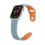 Cinturino in pelle con fibbia per Apple Watch