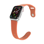 Cinturino in pelle con fibbia per Apple Watch