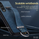 Custodia antiurto in pelle per Samsung Galaxy Z Fold3 5G