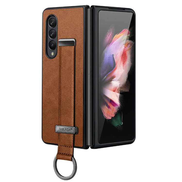 Custodia antiurto in pelle per Samsung Galaxy Z Fold3 5G